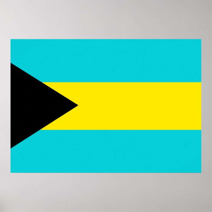 Bahamas Flag Posters