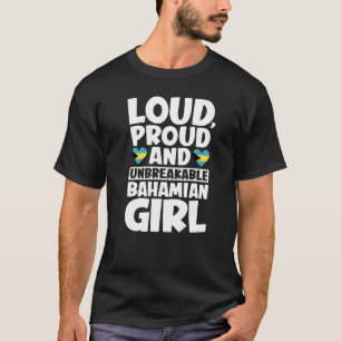 Bahamas Flag Proud Bahamians Men & Women   T-Shirt