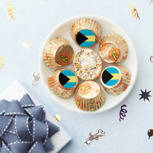 Bahamas flag reese's peanut butter cups