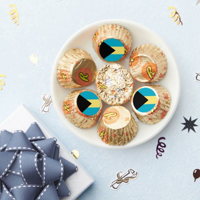 Bahamas flag reese's peanut butter cups (Party)