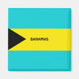 Bahamas flag refrigerator magnet