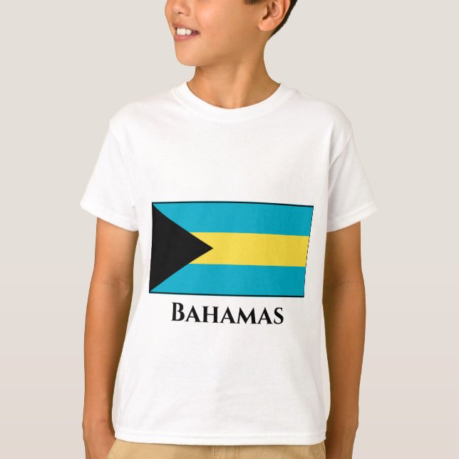 Bahamas Flag T-Shirt (Front)