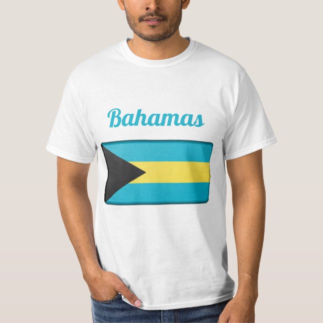 Bahamas Flag T-Shirt (Front)