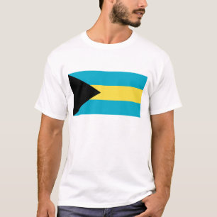 Bahamas Flag T-Shirt, Patriotic T-Shirts, T-Shirt