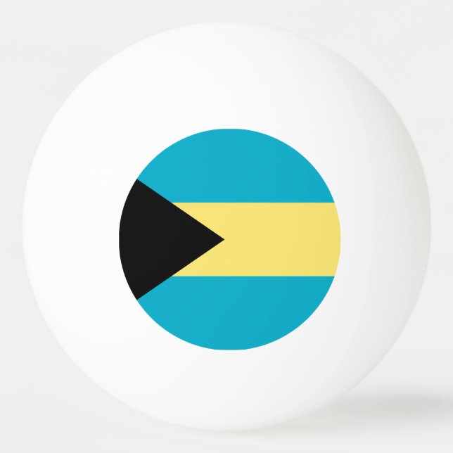 Bahamas Flag Total Coverage Ping Pong Ball (Back)