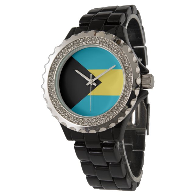 Bahamas flag watch (Angled)