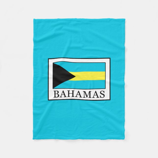 Bahamas Fleece Blanket (Front)