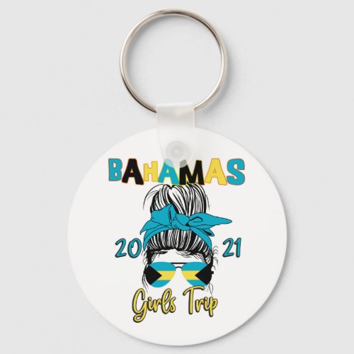 Bahamas Girls Trip Vacation Matching 2021  Keychain