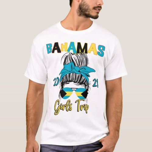 Bahamas Girls Trip Vacation Matching 2021 T_Shirt