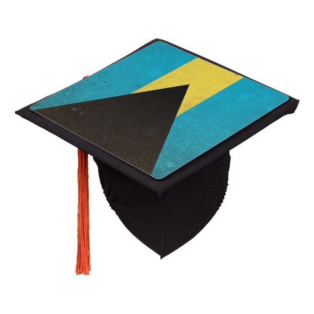 Bahamas Graduation Cap Topper (Angled)