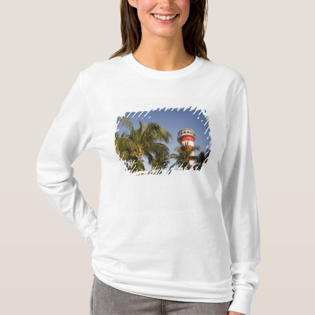 Bahamas, Grand Bahama Island, Freeport, Setting T-Shirt (Front)