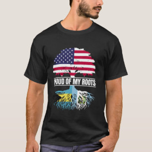 Bahamas Guatemala Heritage Proud Roots Bahamian Gu T-Shirt