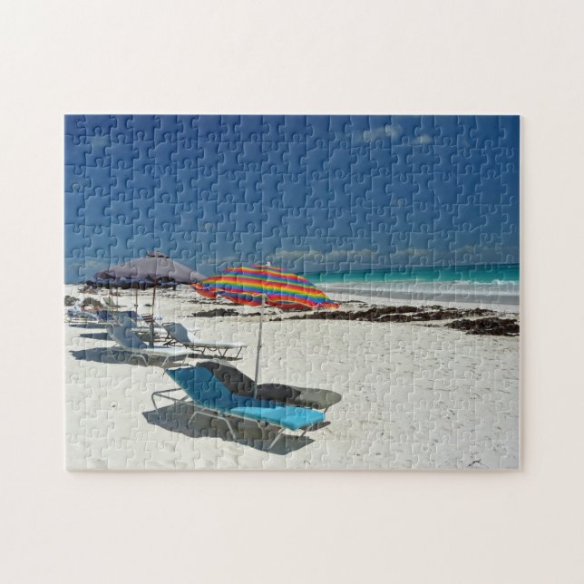 Bahamas Harbour Island beach puzzle (Horizontal)