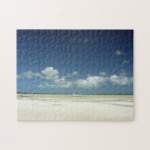 Bahamas Harbour Island beach view puzzle