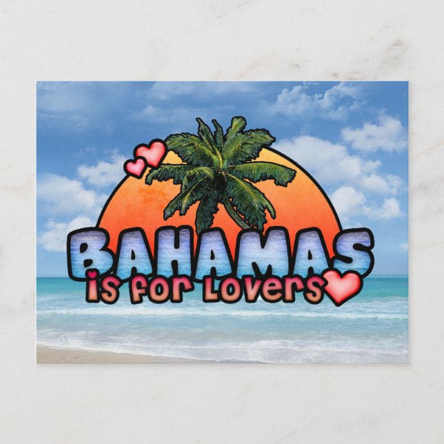 Bahamas is for Lovers Postcard (Front)