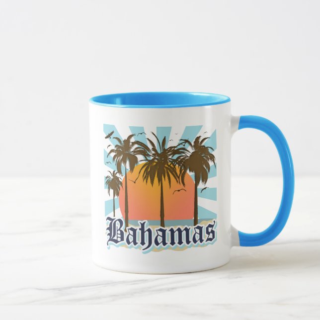 Bahamas Islands Beaches Mug (Right)