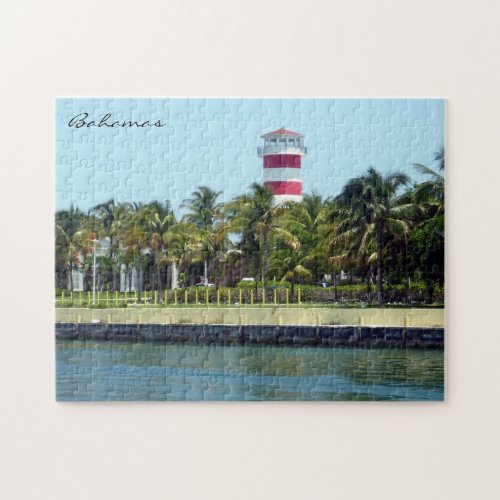 bahamas lighthouse jigsaw puzzle