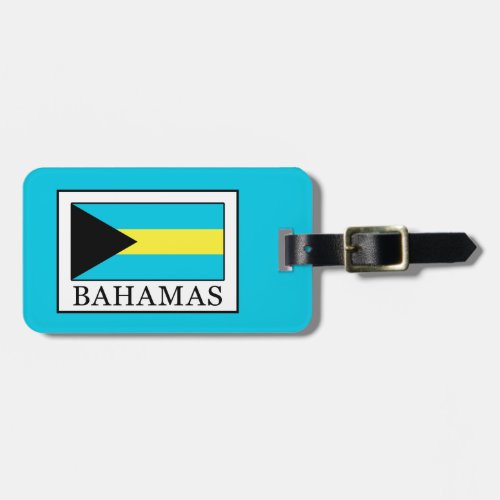 Bahamas Luggage Tag