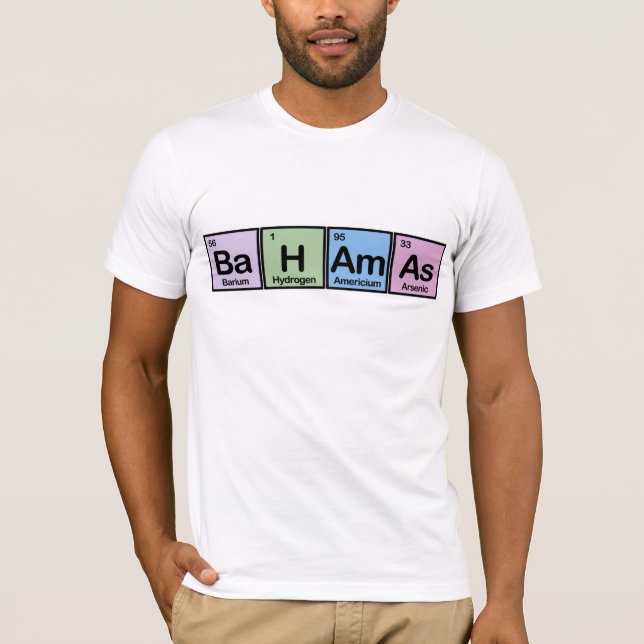 Bahamas made of Elements T-Shirt (Front)