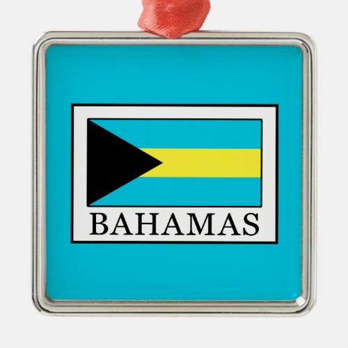 Bahamas Metal Ornament