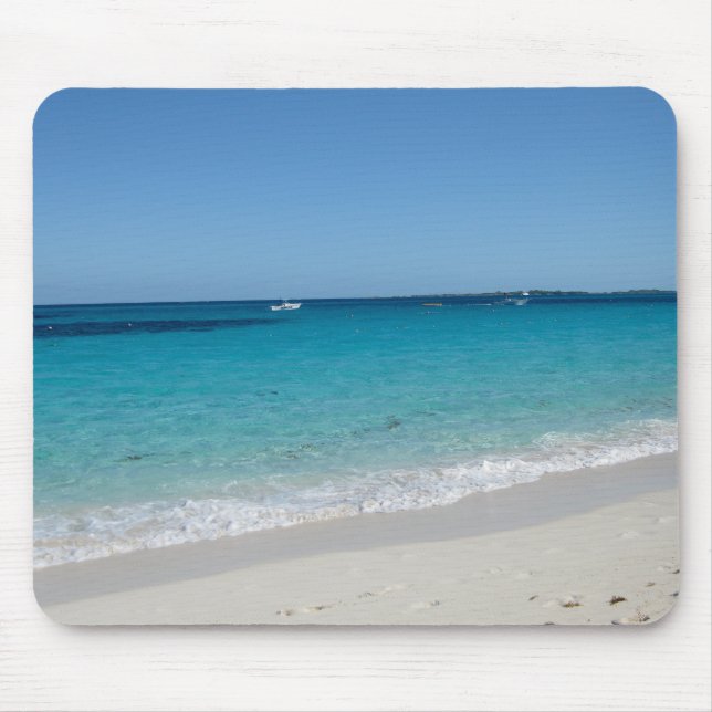 Bahamas Ocean Beach Mouse Pad (Front)