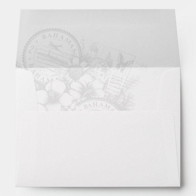 Bahamas Passport  Envelope (Back (Bottom))