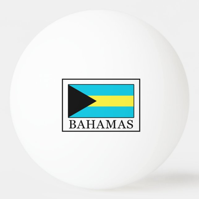 Bahamas Ping Pong Ball (Front)