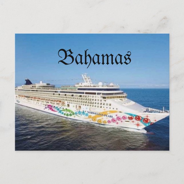 Bahamas Postcard (Front)