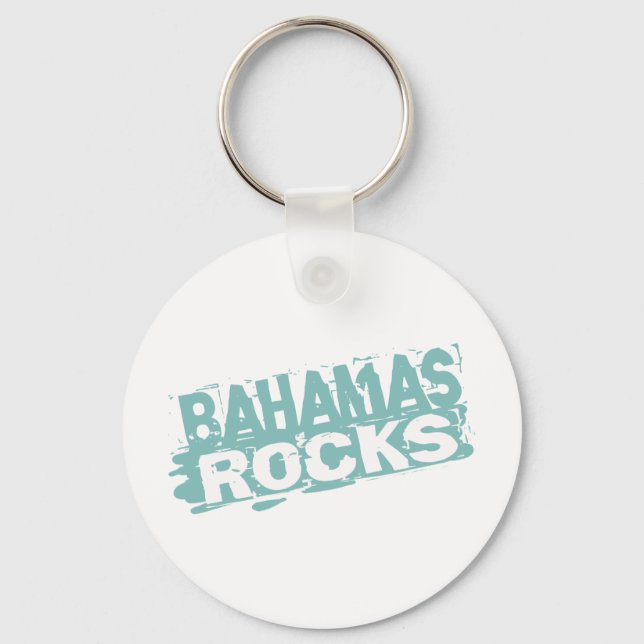 Bahamas Rocks Keychain (Front)