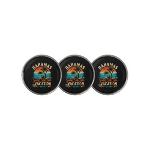 Bahamas Sand Sea Sun Vacation 2026 Golf Ball Marker