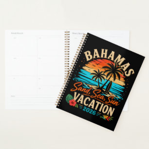 Bahamas Sand Sea Sun Vacation 2026 Planner