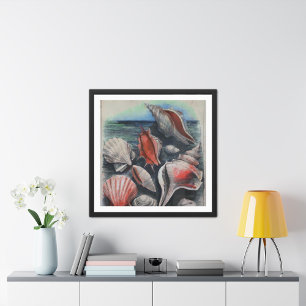 Bahamas Seashell Symphony Wall Art Sets