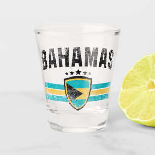 Bahamas shot glass