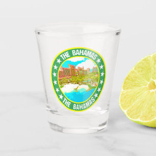 Bahamas shot glass