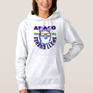 Bahamas Souvenir Gift : Abaco Bahamas Bahama Llama Hoodie