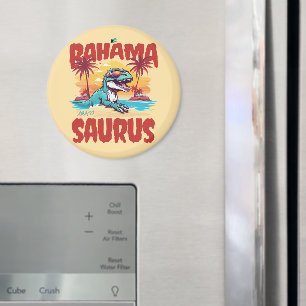 Bahamas Souvenir Gift: Abaco Bahamas Bahama Saurus Magnet