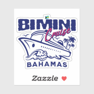 Bahamas Souvenir Gift : Bimini Bahamas Cruise Sticker