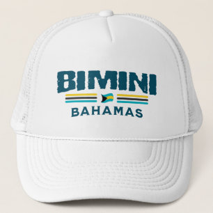 Bahamas Souvenir Gift: Bimini Bahamas Independence Trucker Hat