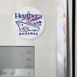 Bahamas Souvenir Gift : Eleuthera Bahamas Cruise Magnet