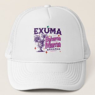 Bahamas Souvenir Gift : Exuma Bahamas Bahama Mama Trucker Hat
