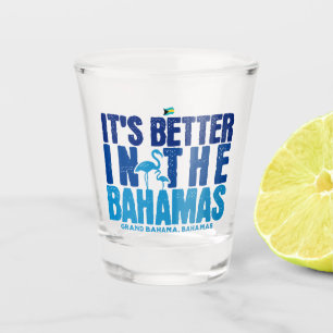 Bahamas Souvenir Gift: Grand Bahama Bahamas Cruise Shot Glass
