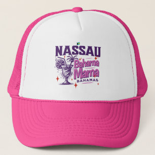 Bahamas Souvenir Gift : Nassau Bahamas Bahama Mama Trucker Hat