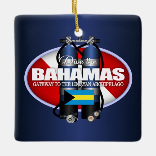 Bahamas ST Ceramic Ornament
