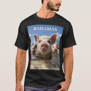 Bahamas Swimming Pigs - Exuma Pig Beach Adventure T-Shirt