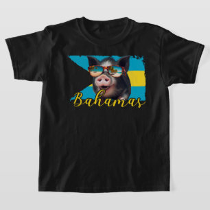 Bahamas Swimming Pigs - Exuma Pig Beach Adventure T-Shirt