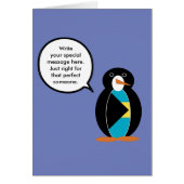 Bahamas Talking Ms Penguin (Front)
