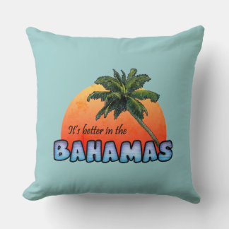 Bahamas Throw Pillow