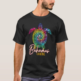 Bahamas Tie Dye Sea Turtle Caribe Matching Family T-Shirt