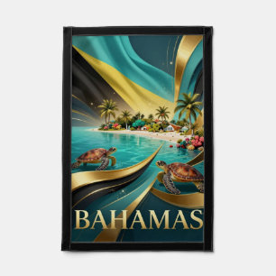 Bahamas Tropical Island Identity Pennant