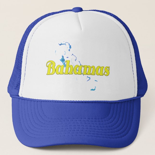 Bahamas Trucker Hat (Front)
